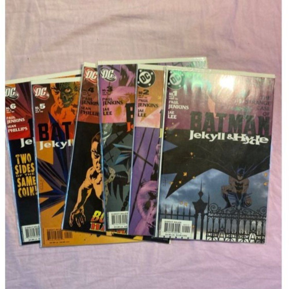 Batman Jekyll And Hyde 1-6 Lot DC Comics